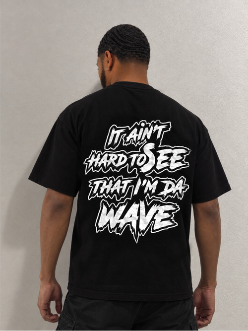 RE-AK Solo Scott “I’m Da Wave” Skull Tee - Black