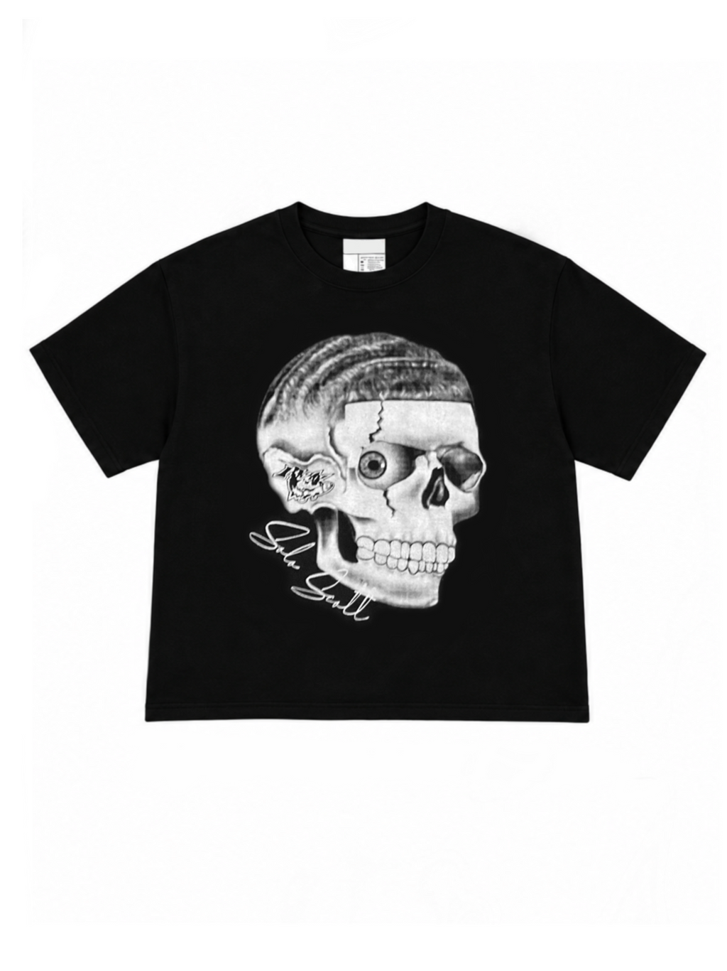 RE-AK Solo Scott “I’m Da Wave” Skull Tee - Black