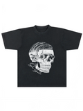 RE-AK Solo Scott “I’m Da Wave” Skull Tee - Black